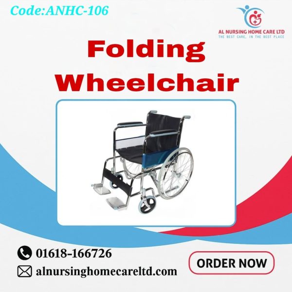 Easy Standard Manual Folding Wheelchair (Easy-809-46R)